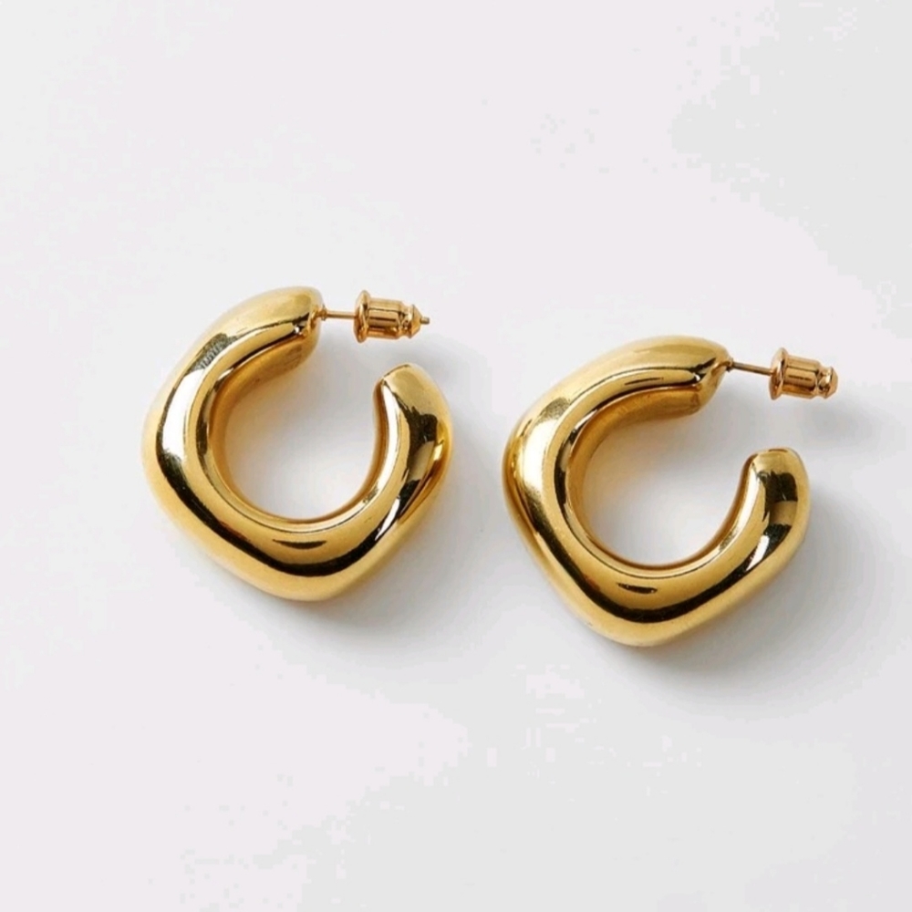Minimalist hoop earrings New